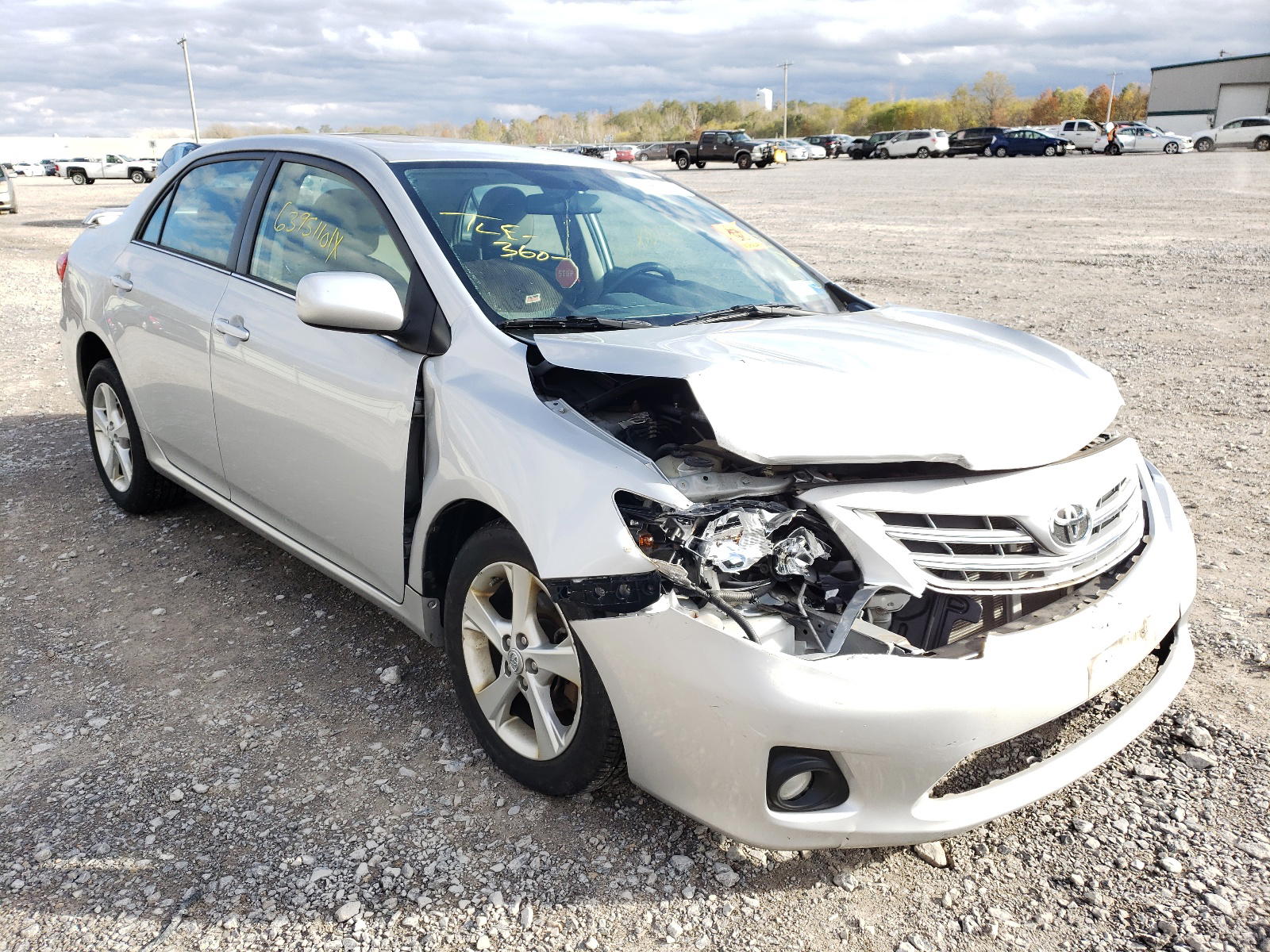 TOYOTA COROLLA BA 2013 with VIN 2T1BU4EE9DC067829 - Photo from auction