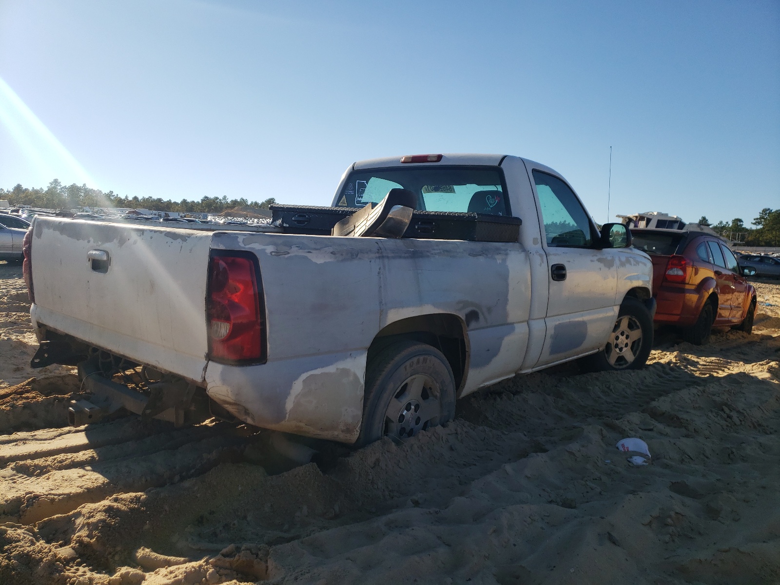 Photo 4 from auction – 2003 CHEVROLET SILVERADO with VIN 1GCEC14X43Z252926
