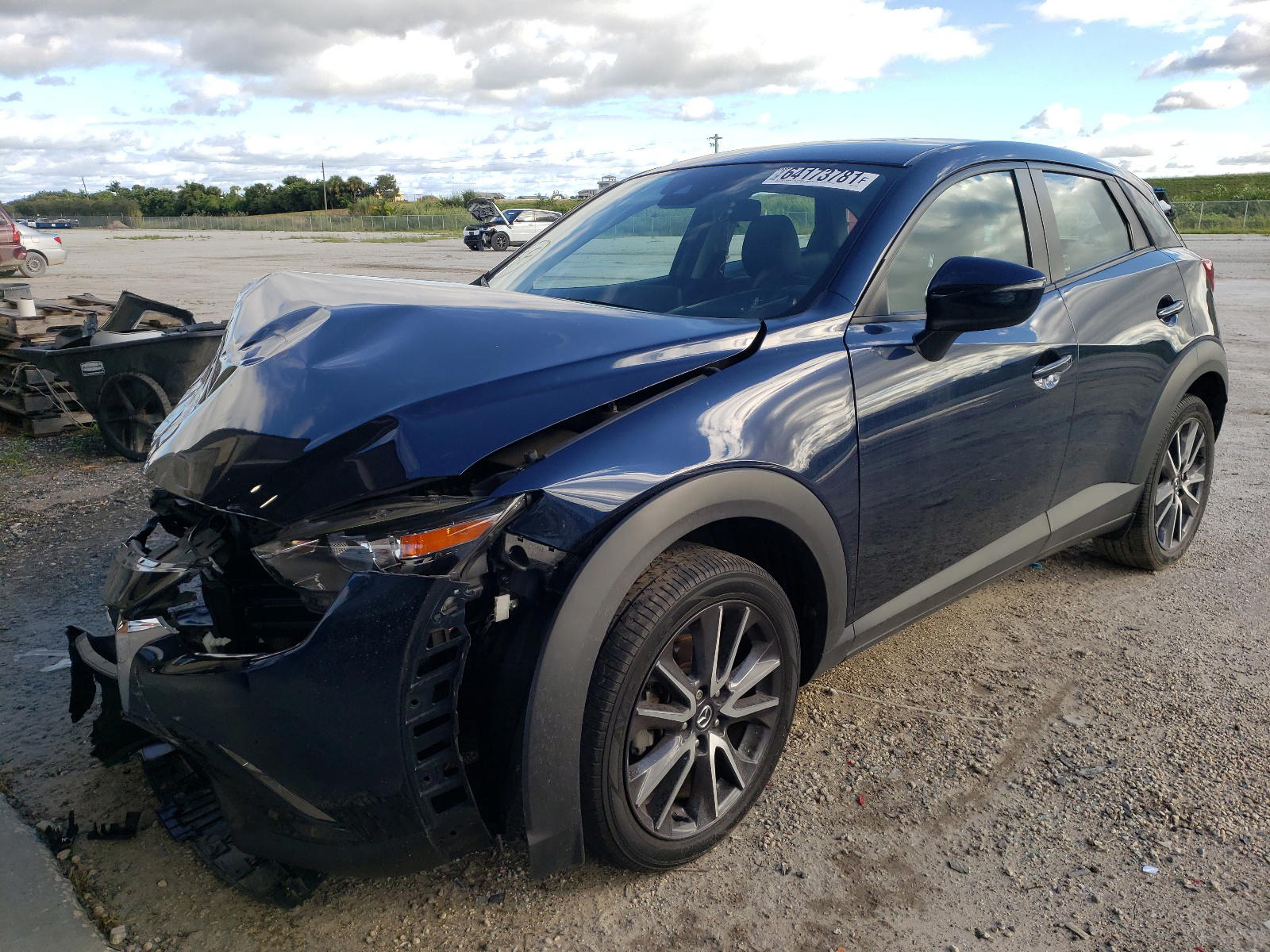 Photo 2 from auction – 2018 MAZDA CX-3 TOURI with VIN JM1DKFC72J0316220