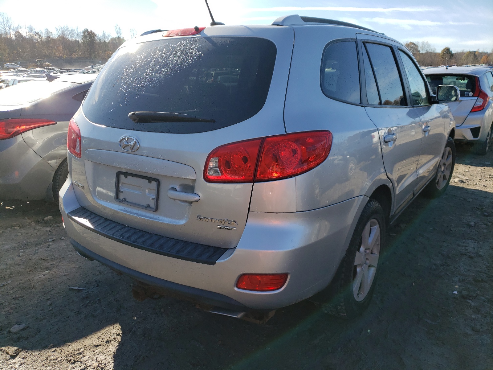 Photo 4 from auction – 2008 HYUNDAI SANTA FE with VIN 5NMSH73E48H131915