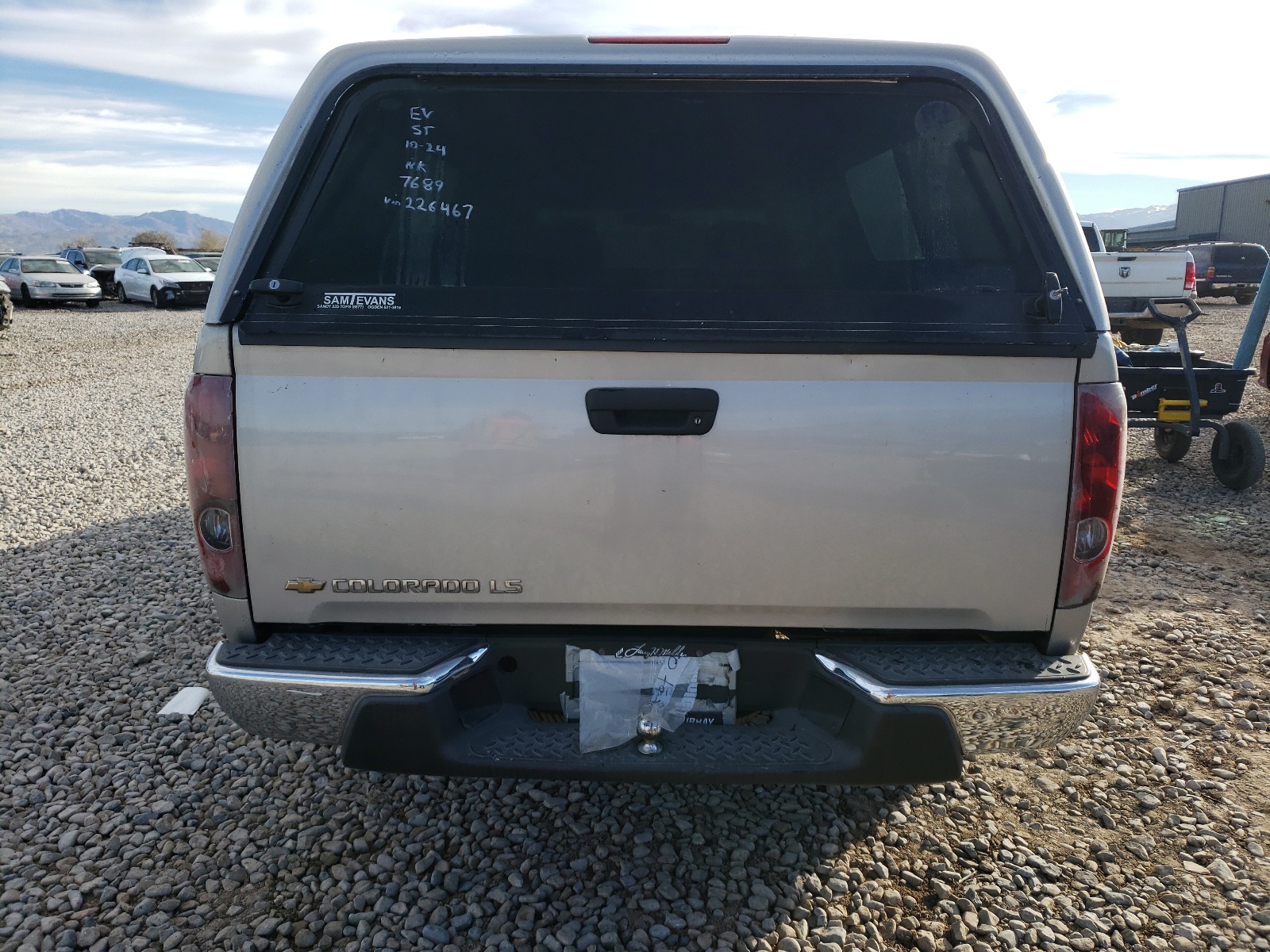 Photo 9 from auction – 2005 CHEVROLET COLORADO with VIN 1GCDT196558226467