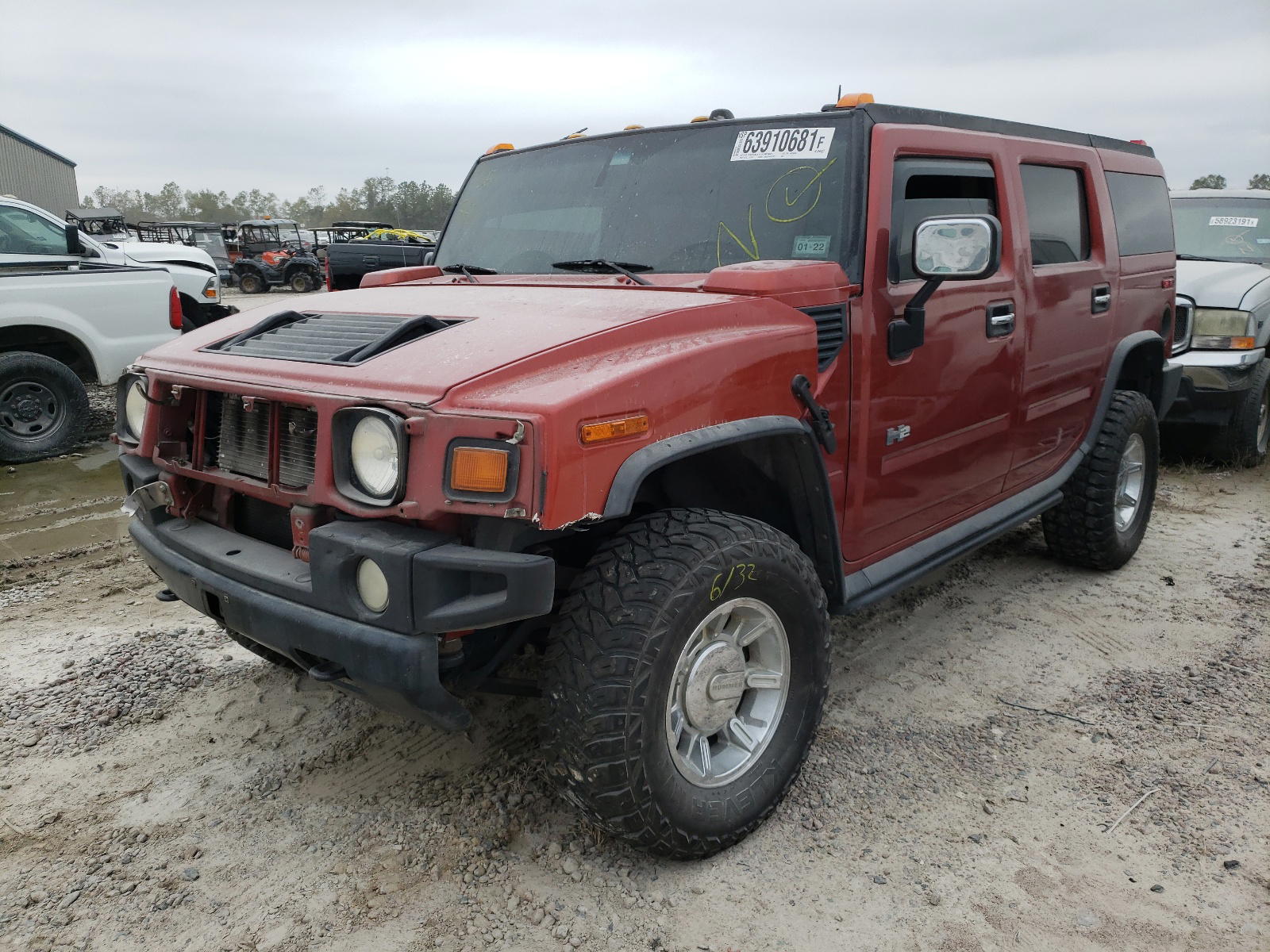 Photo 2 from auction – 2003 HUMMER H2 with VIN 5GRGN23U93H122094