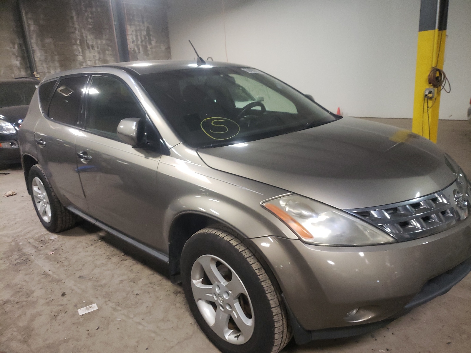 NISSAN MURANO SL 2004 with VIN JN8AZ08W84W335839 - Photo from auction