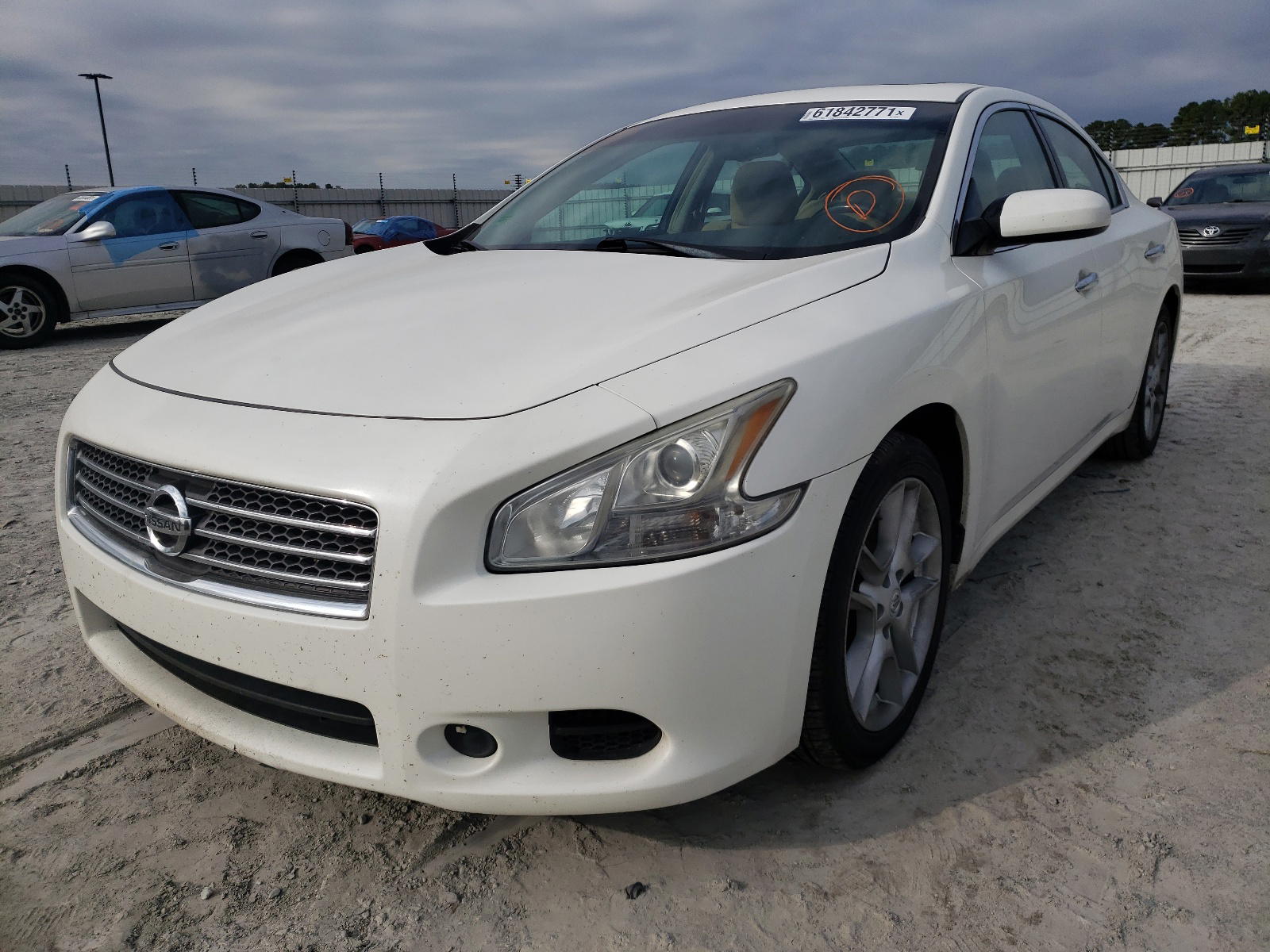 Photo 2 from auction – 2011 NISSAN MAXIMA S with VIN 1N4AA5AP9BC814438