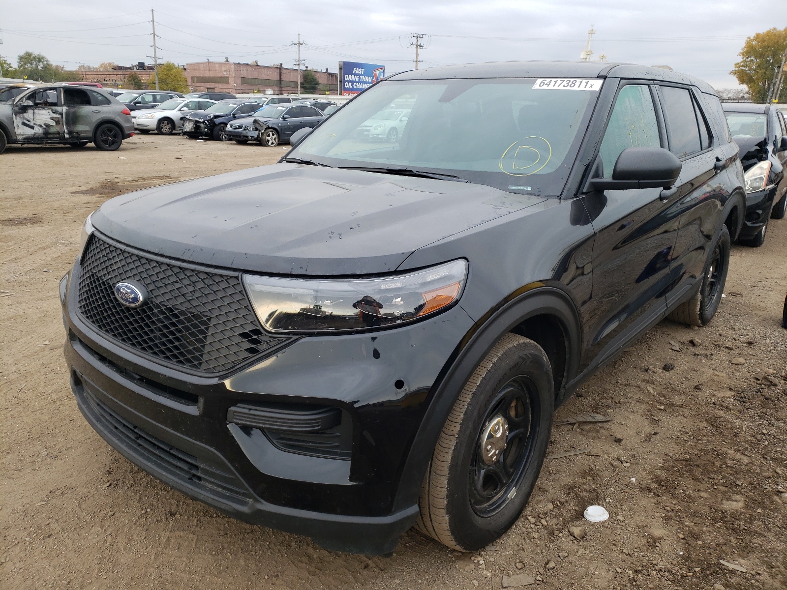 Photo 2 from auction – 2020 FORD EXPLORER P with VIN 1FM5K8AB9LGC51220
