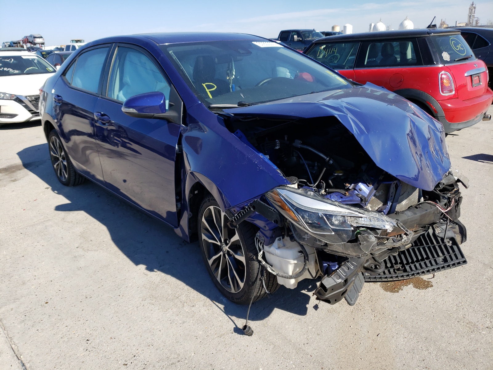 TOYOTA COROLLA L 2017 with VIN 2T1BURHE1HC777936 - Photo from auction
