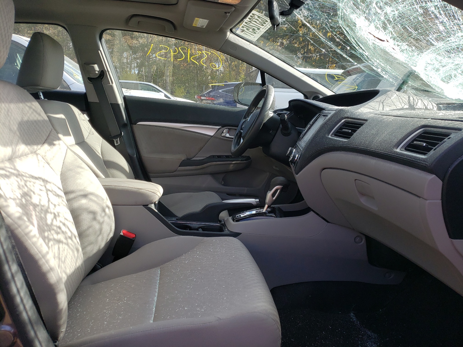 Photo 5 from auction – 2014 HONDA CIVIC EX with VIN 2HGFB2F81EH559977