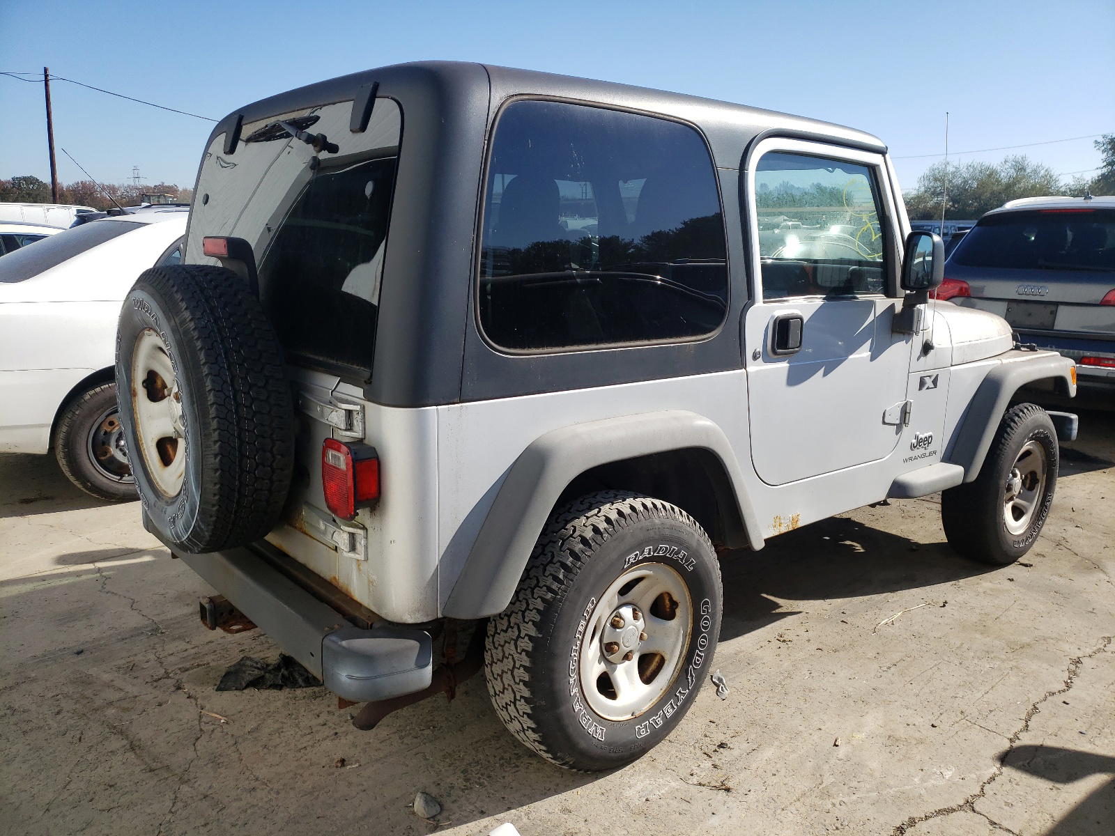Photo 4 from auction – 2004 JEEP WRANGLER X with VIN 1J4FA39S34P717285