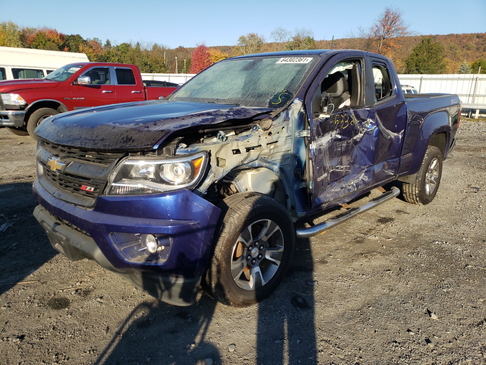 Photo 2 from auction – 2017 CHEVROLET COLORADO Z with VIN 1GCHTDEN3H1308632