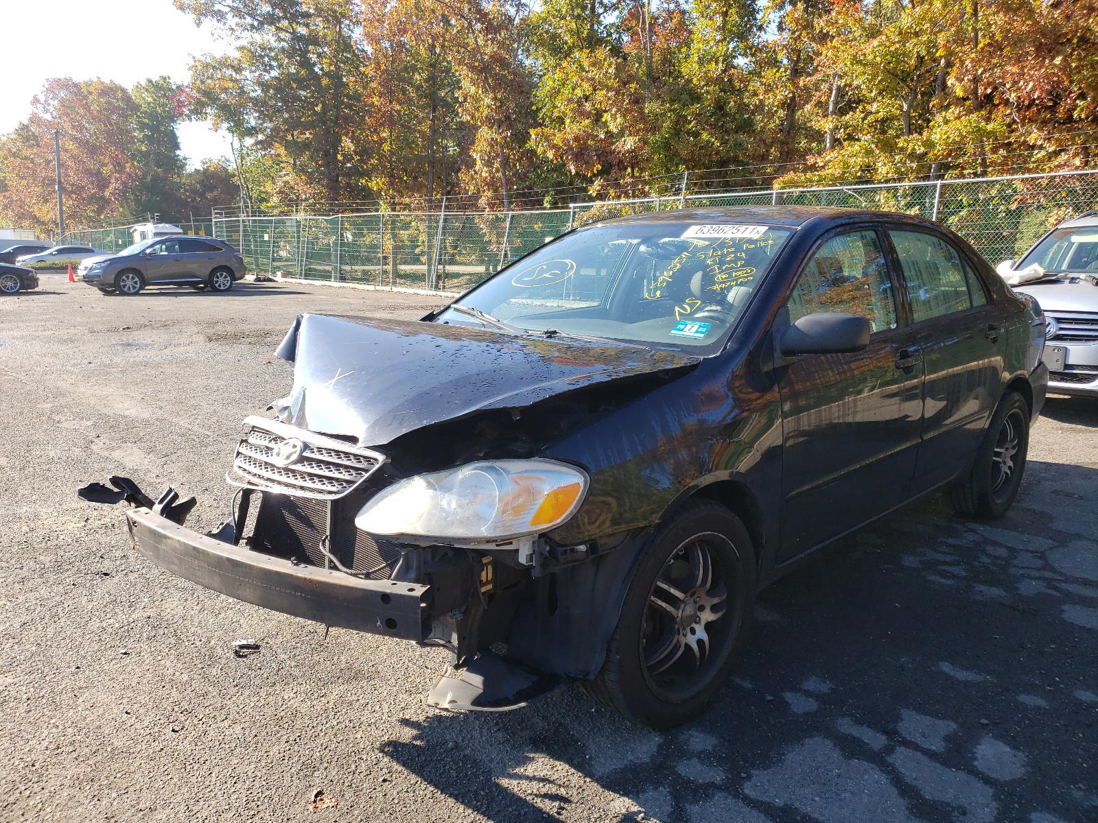 Photo 2 from auction – 2006 TOYOTA COROLLA CE with VIN 2T1BR30E96C615219