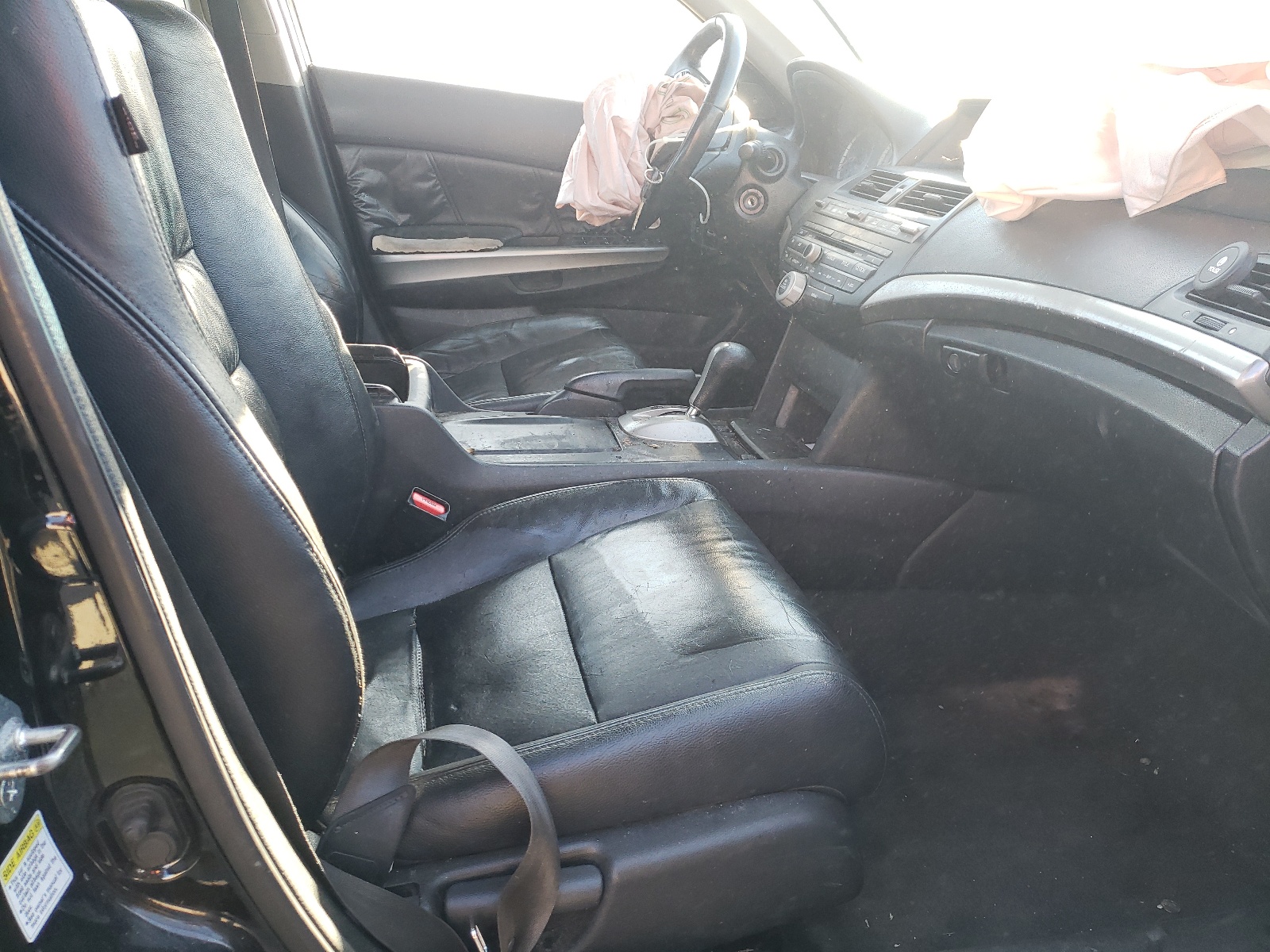 Photo 5 from auction – 2010 HONDA ACCORD EXL with VIN 1HGCP2F85AA053520
