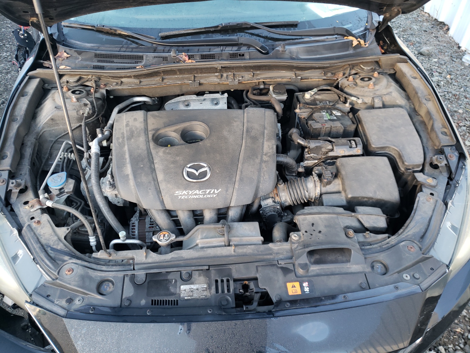 Photo 7 from auction – 2014 MAZDA 3 TOURING with VIN JM1BM1V78E1105363