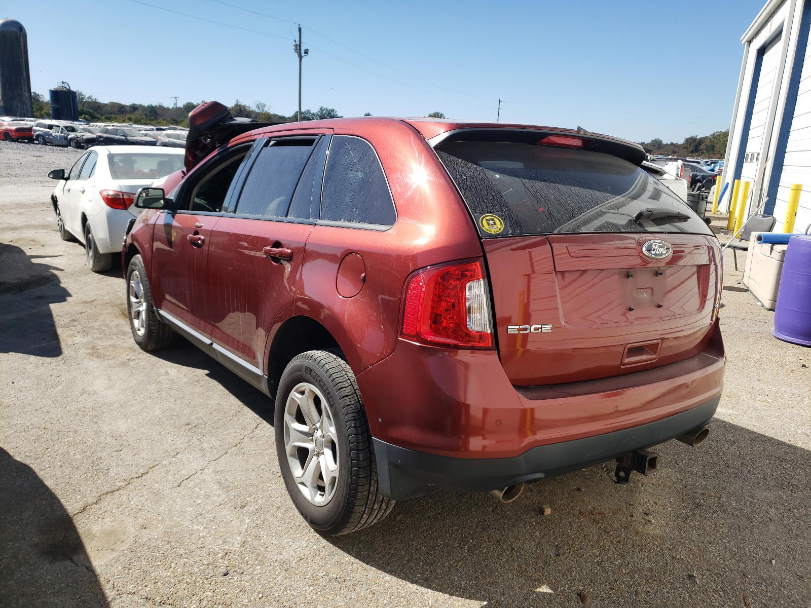 Photo 3 from auction – 2014 FORD EDGE SEL with VIN 2FMDK3JC4EBA82029