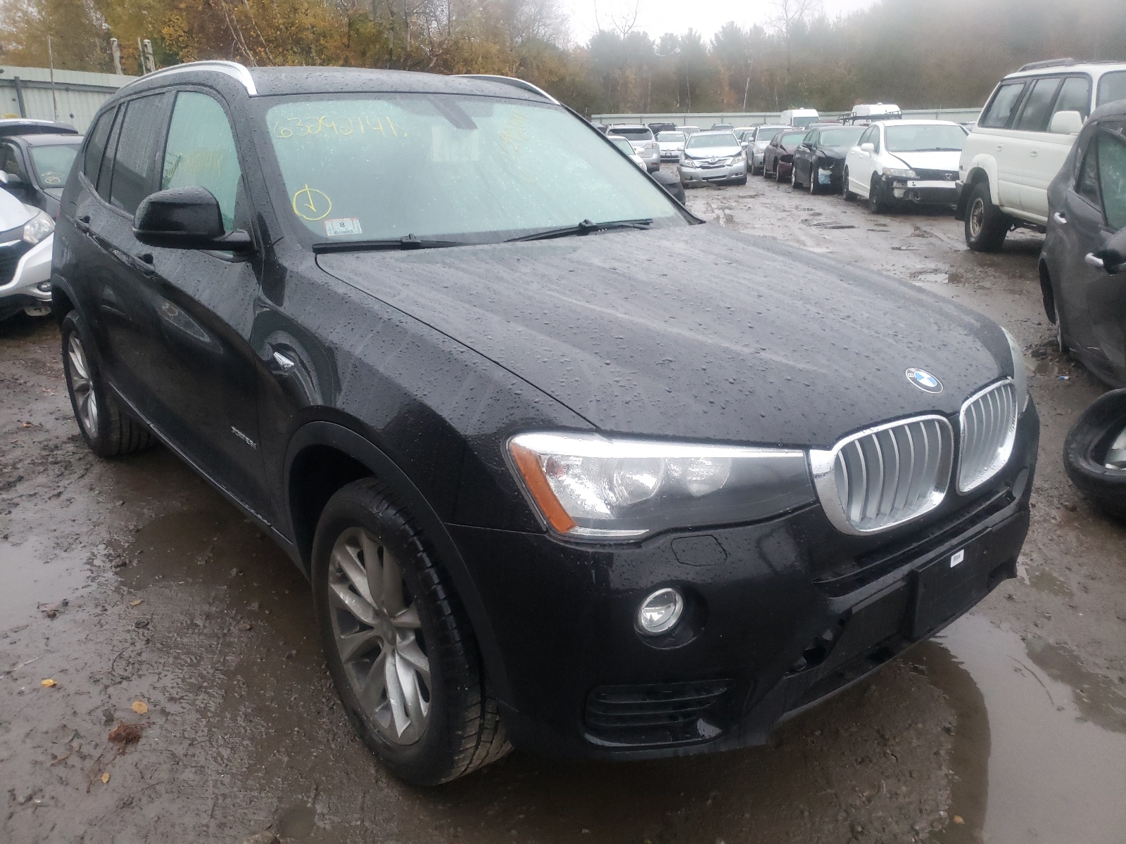 BMW X3 XDRIVE2 2016 with VIN 5UXWX9C54G0D72129 - Photo from auction