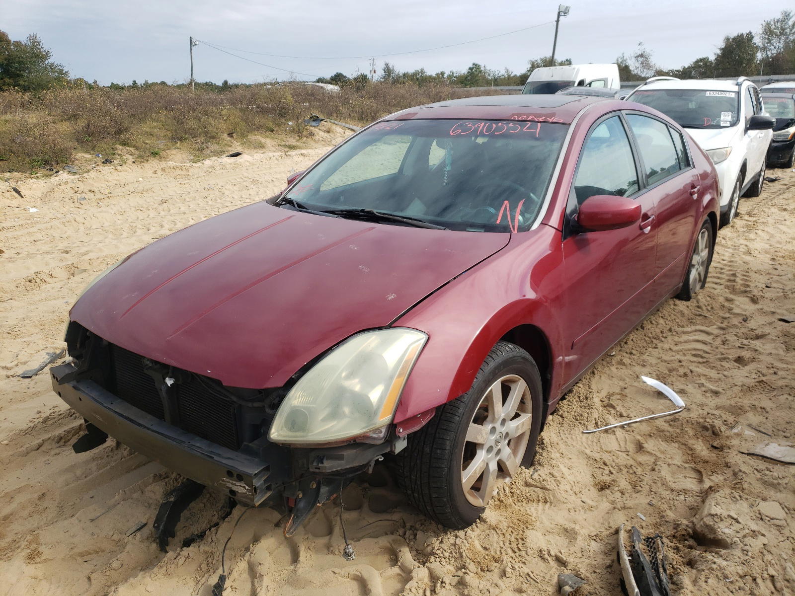 Photo 2 from auction – 2004 NISSAN MAXIMA SE with VIN 1N4BA41E04C853516