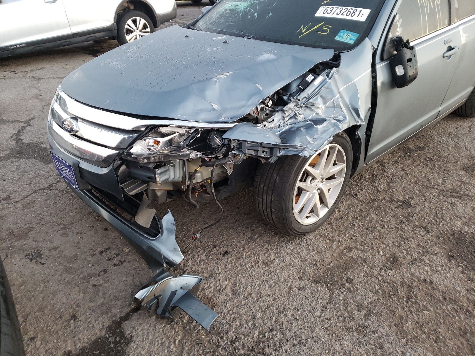 Photo 9 from auction – 2011 FORD FUSION SEL with VIN 3FAHP0JA9BR249346