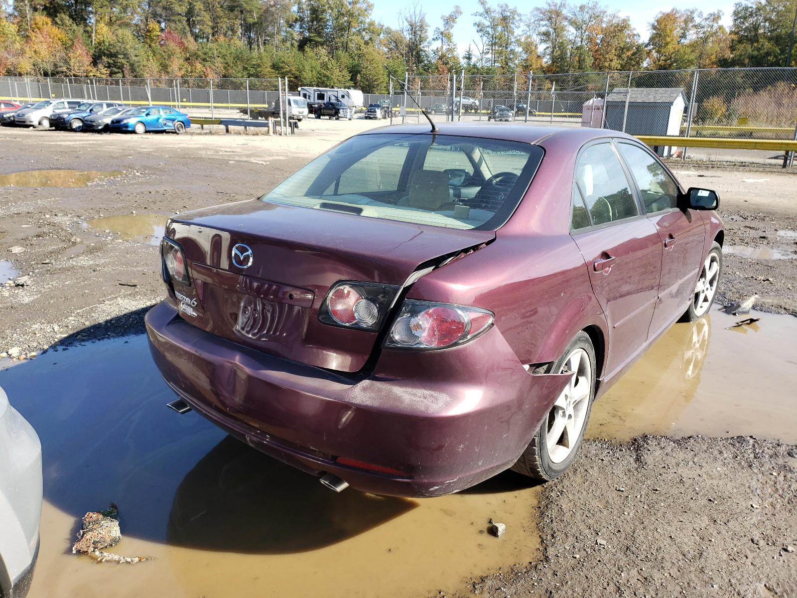 Photo 4 from auction – 2008 MAZDA 6 I with VIN 1YVHP80C685M03335