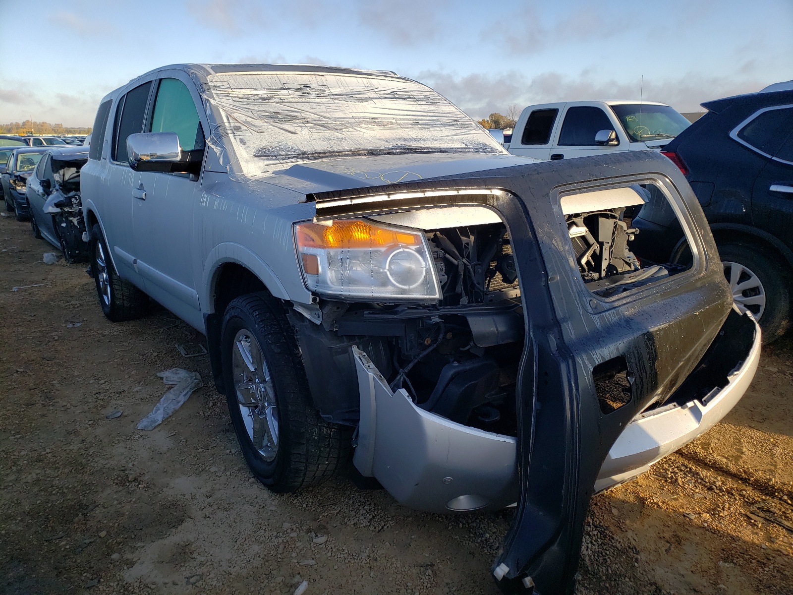 NISSAN ARMADA SV 2011 with VIN 5N1AA0NC2BN601707 - Photo from auction