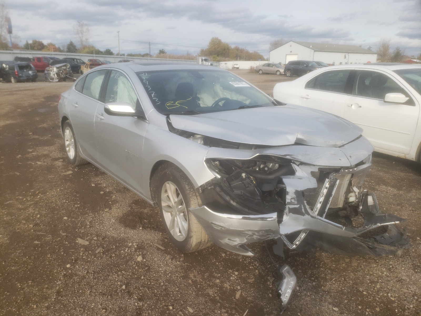 CHEVROLET MALIBU LT 2018 with VIN 1G1ZD5ST0JF251673 - Photo from auction