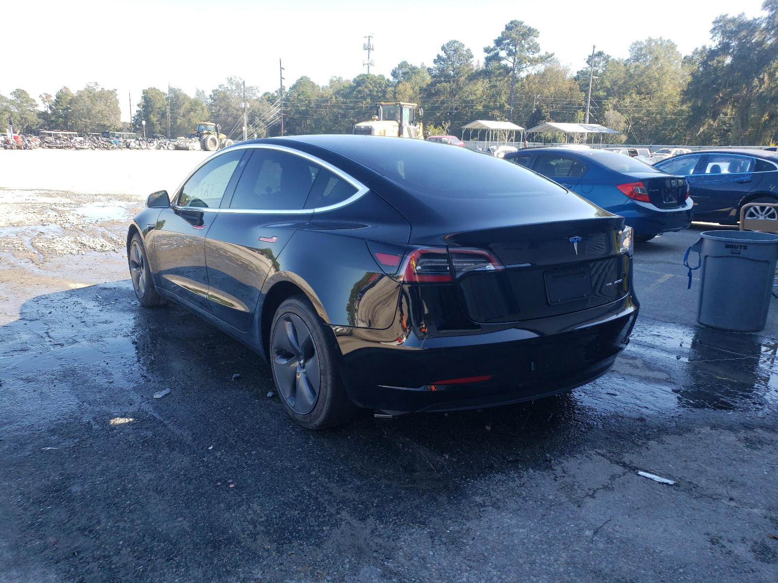 Photo 3 from auction – 2020 TESLA MODEL 3 with VIN 5YJ3E1EB4LF791167