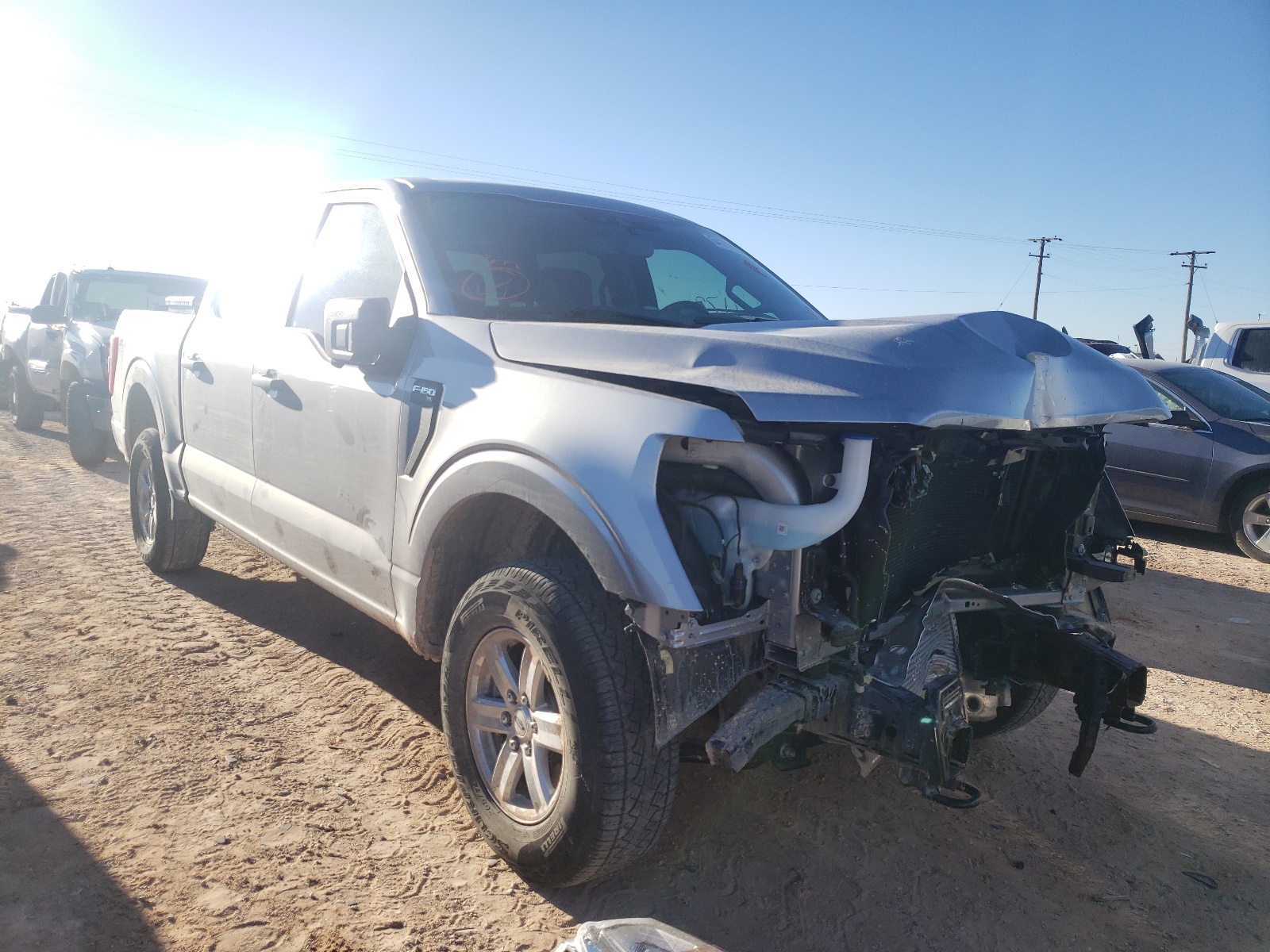 Photo 1 from auction – 2021 FORD F150 SUPER with VIN 1FTEW1EP8MFC28587