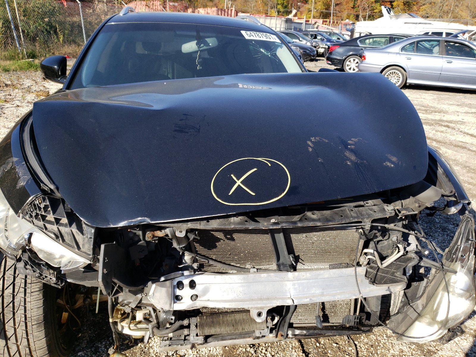 Photo 7 from auction – 2009 INFINITI FX35 with VIN JNRAS18W49M151362