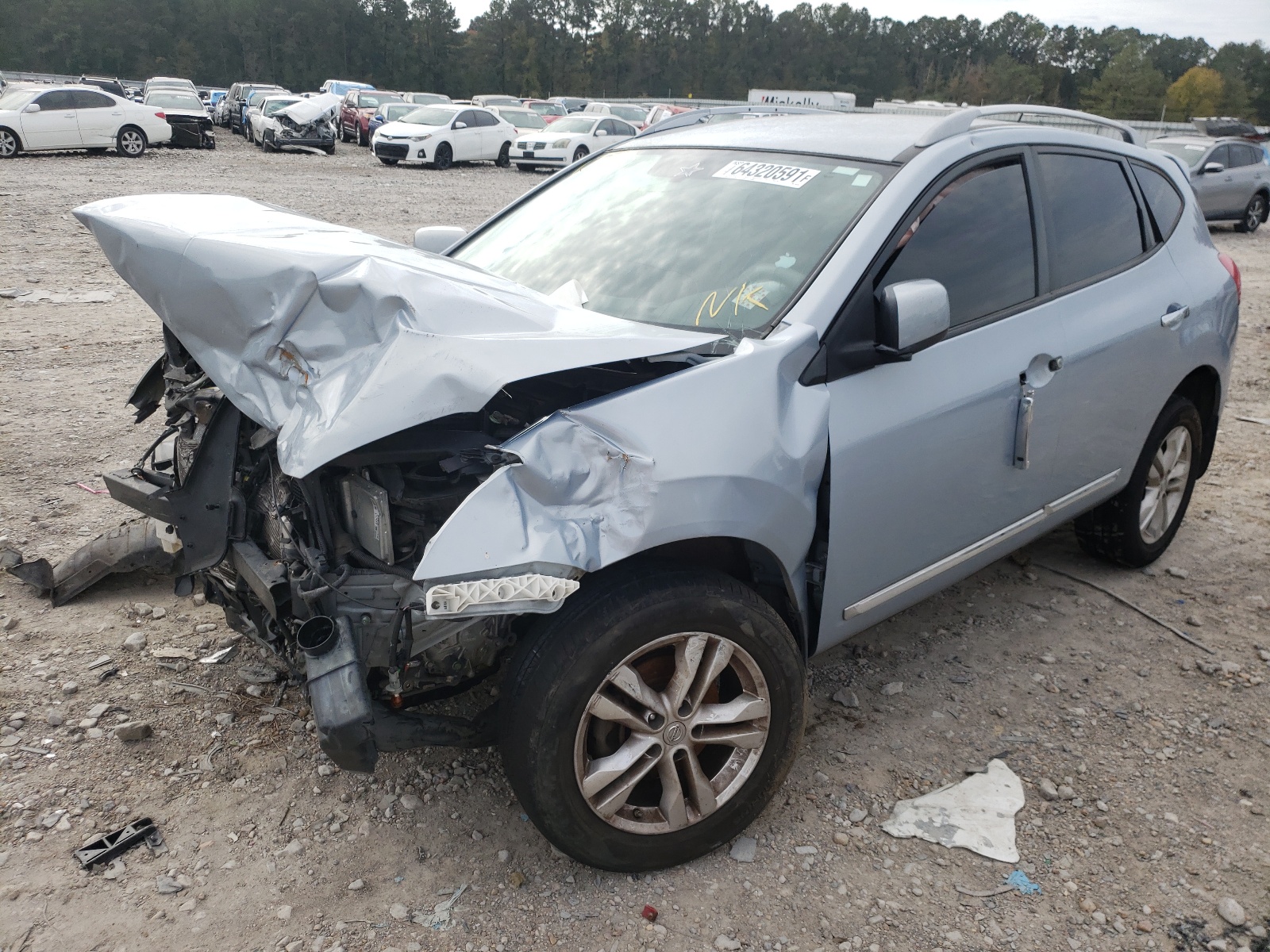Photo 2 from auction – 2013 NISSAN ROGUE S with VIN JN8AS5MT1DW030700