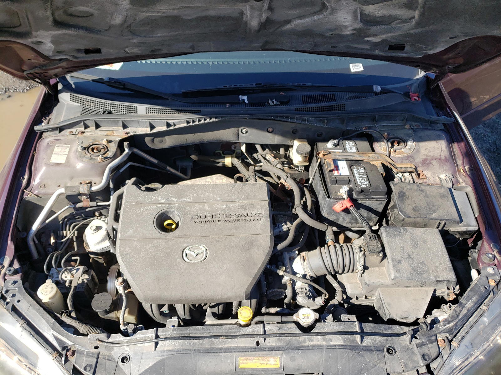 Photo 7 from auction – 2008 MAZDA 6 I with VIN 1YVHP80C685M03335