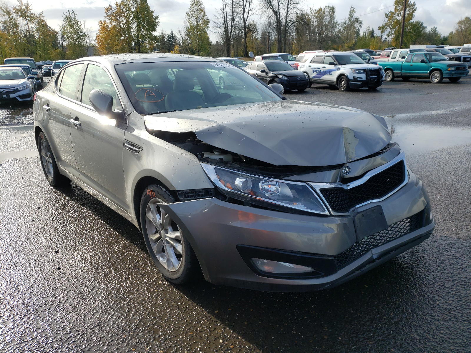 KIA OPTIMA EX 2012 with VIN 5XXGN4A79CG013402 - Photo from auction