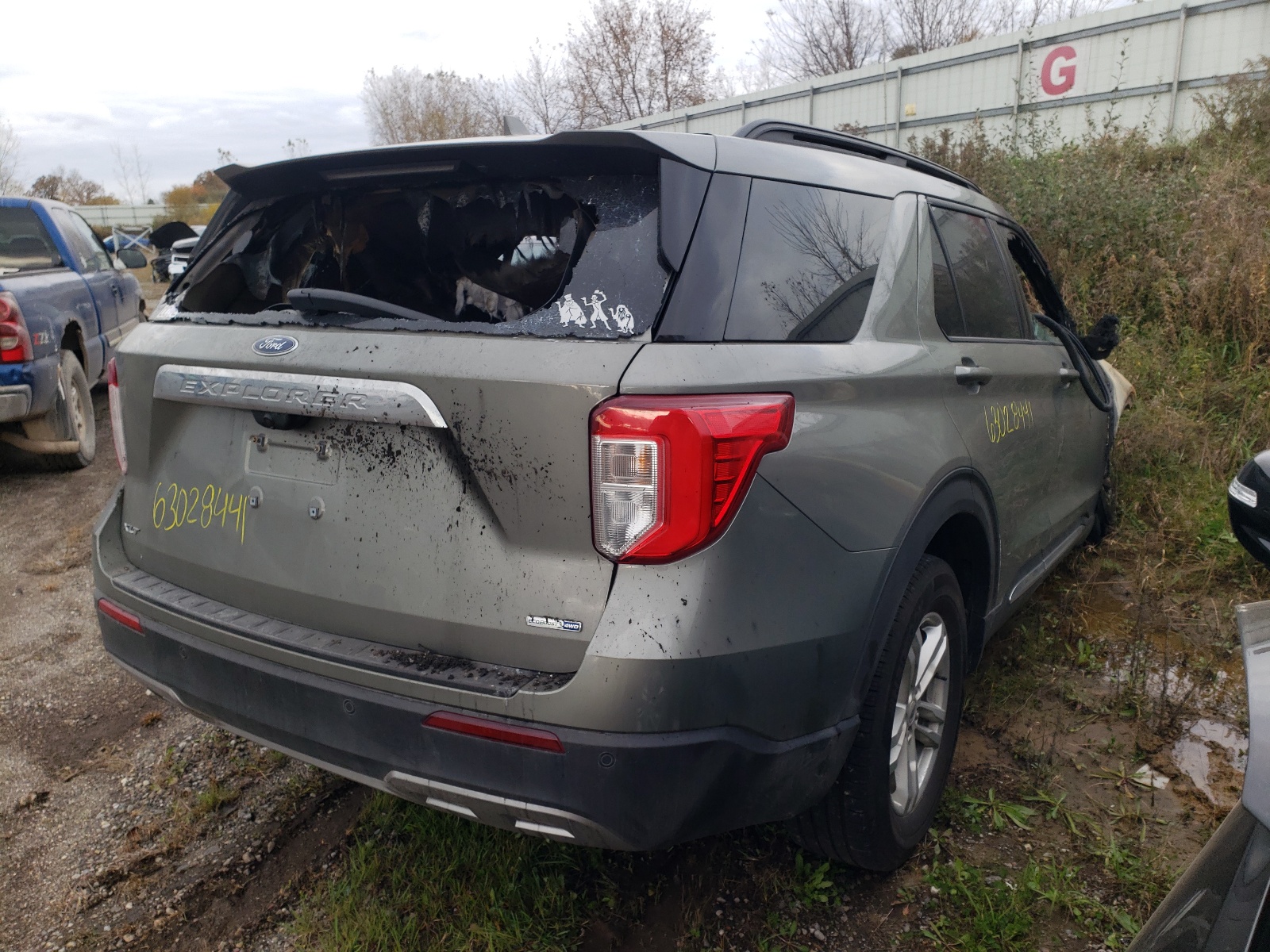 Photo 4 from auction – 2020 FORD EXPLORER X with VIN 1FMSK8DH2LGB50507