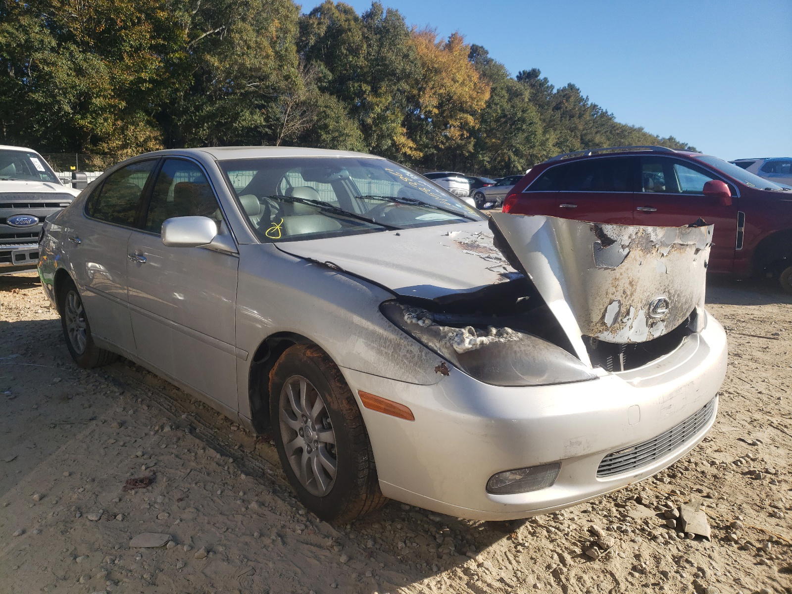 LEXUS ES 300 2003 with VIN JTHBF30G530099472 - Photo from auction