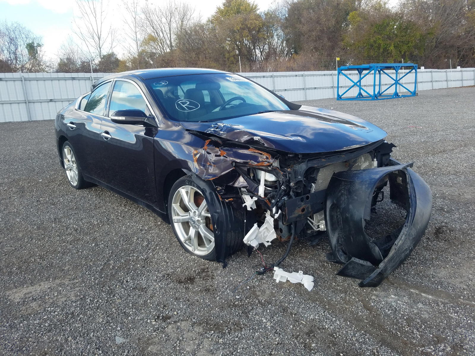 NISSAN MAXIMA S 2012 with VIN 1N4AA5AP0CC819531 - Photo from auction