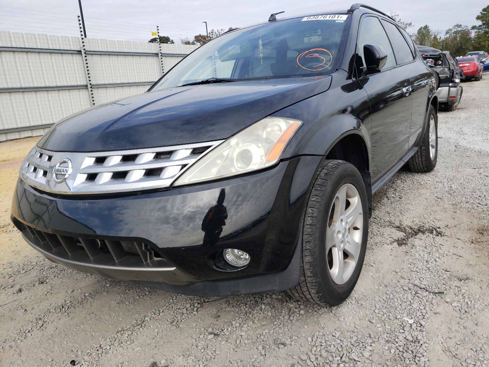 Photo 2 from auction – 2004 NISSAN MURANO SL with VIN JN8AZ08T84W201368