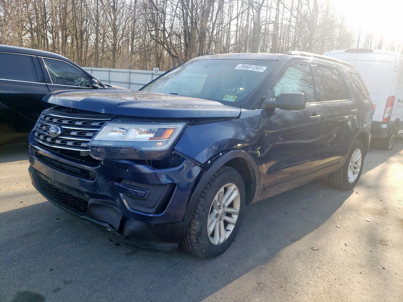 Photo 2 from auction – 2016 FORD EXPLORER with VIN 1FM5K8B87GGA34337