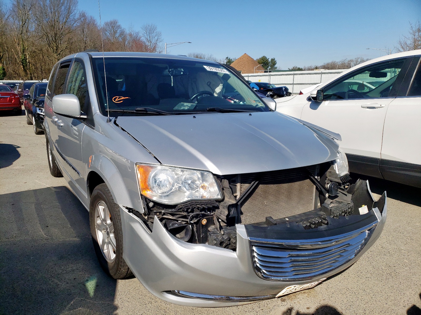 CHRYSLER TOWN & COU 2012 with VIN 2C4RC1BG2CR157795 - Photo from auction