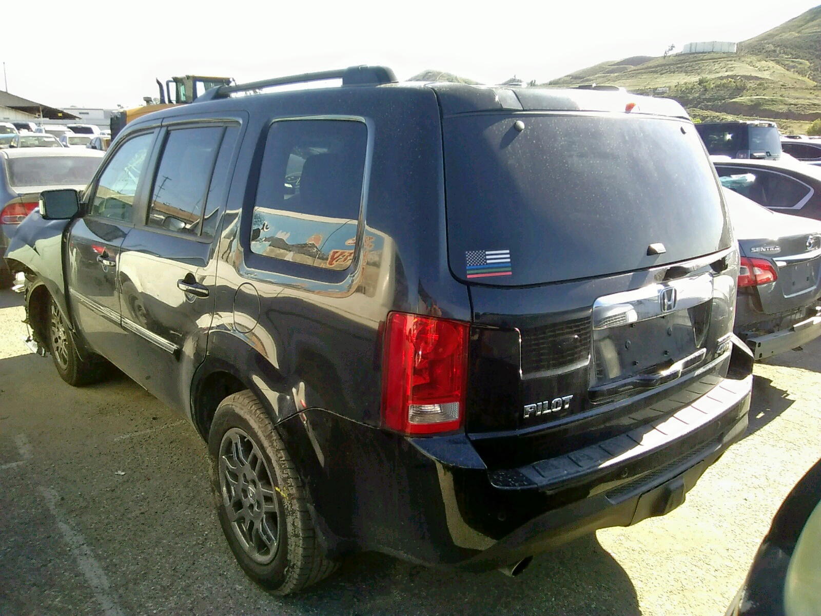 Photo 3 from auction – 2012 HONDA PILOT TOUR with VIN 5FNYF4H95CB077402