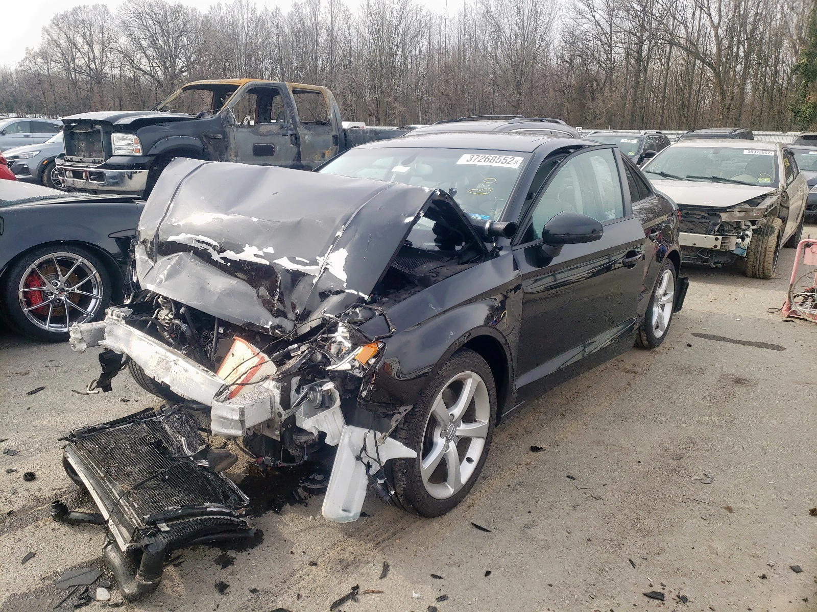 Photo 2 from auction – 2015 AUDI A3 PREMIUM with VIN WAUACGFF6F1126606