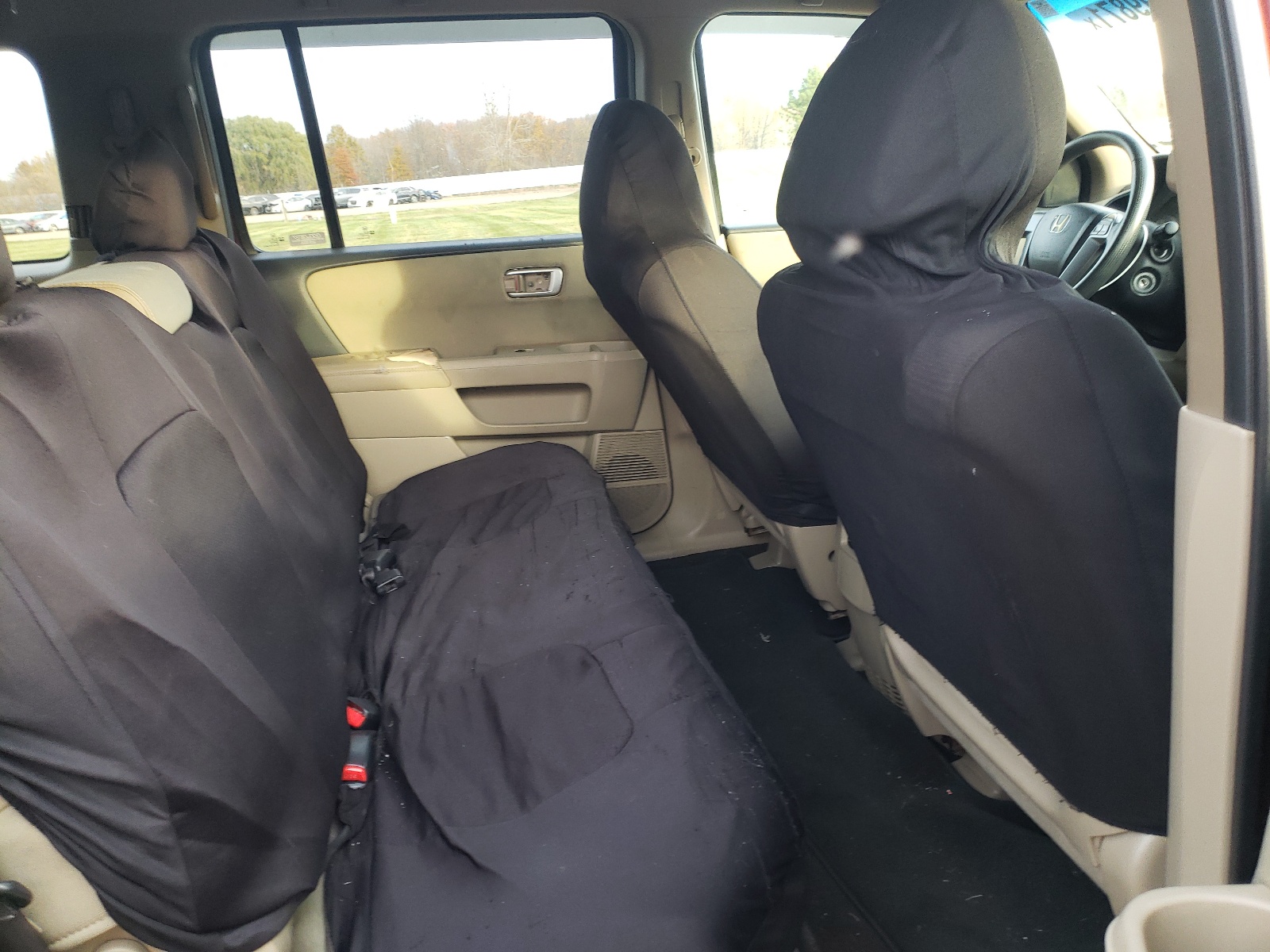 Photo 6 from auction – 2009 HONDA PILOT LX with VIN 5FNYF48219B054839