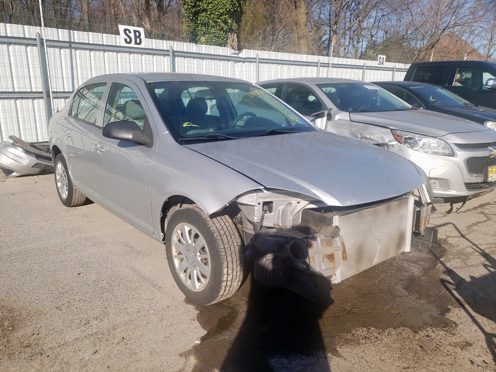 CHEVROLET COBALT LS 2010 with VIN 1G1AB5F58A7224777 - Photo from auction