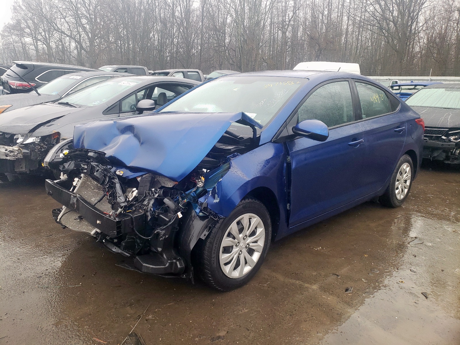 Photo 2 from auction – 2019 HYUNDAI ACCENT SE with VIN 3KPC24A30KE070163