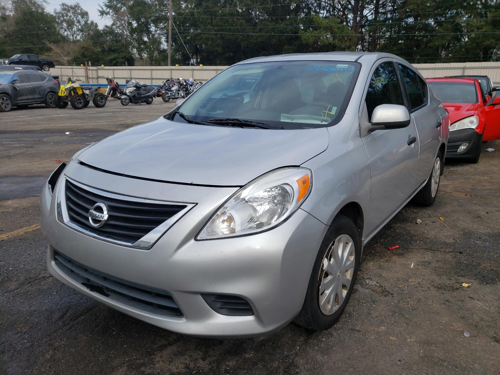 Photo 2 from auction – 2012 NISSAN VERSA S with VIN 3N1CN7AP4CL836360