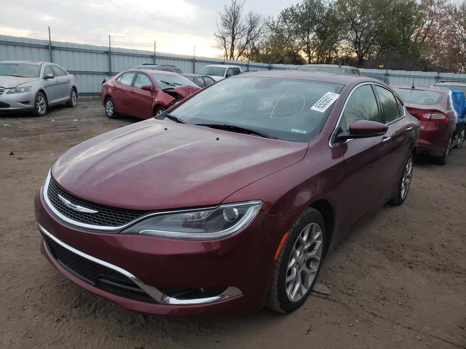 Photo 2 from auction – 2015 CHRYSLER 200 C with VIN 1C3CCCEG0FN551119