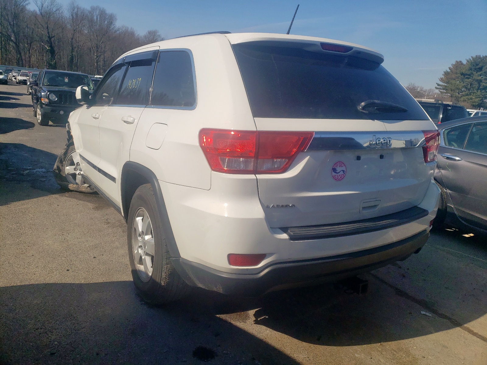 Photo 3 from auction – 2012 JEEP GRAND CHER with VIN 1C4RJEAG8CC355241
