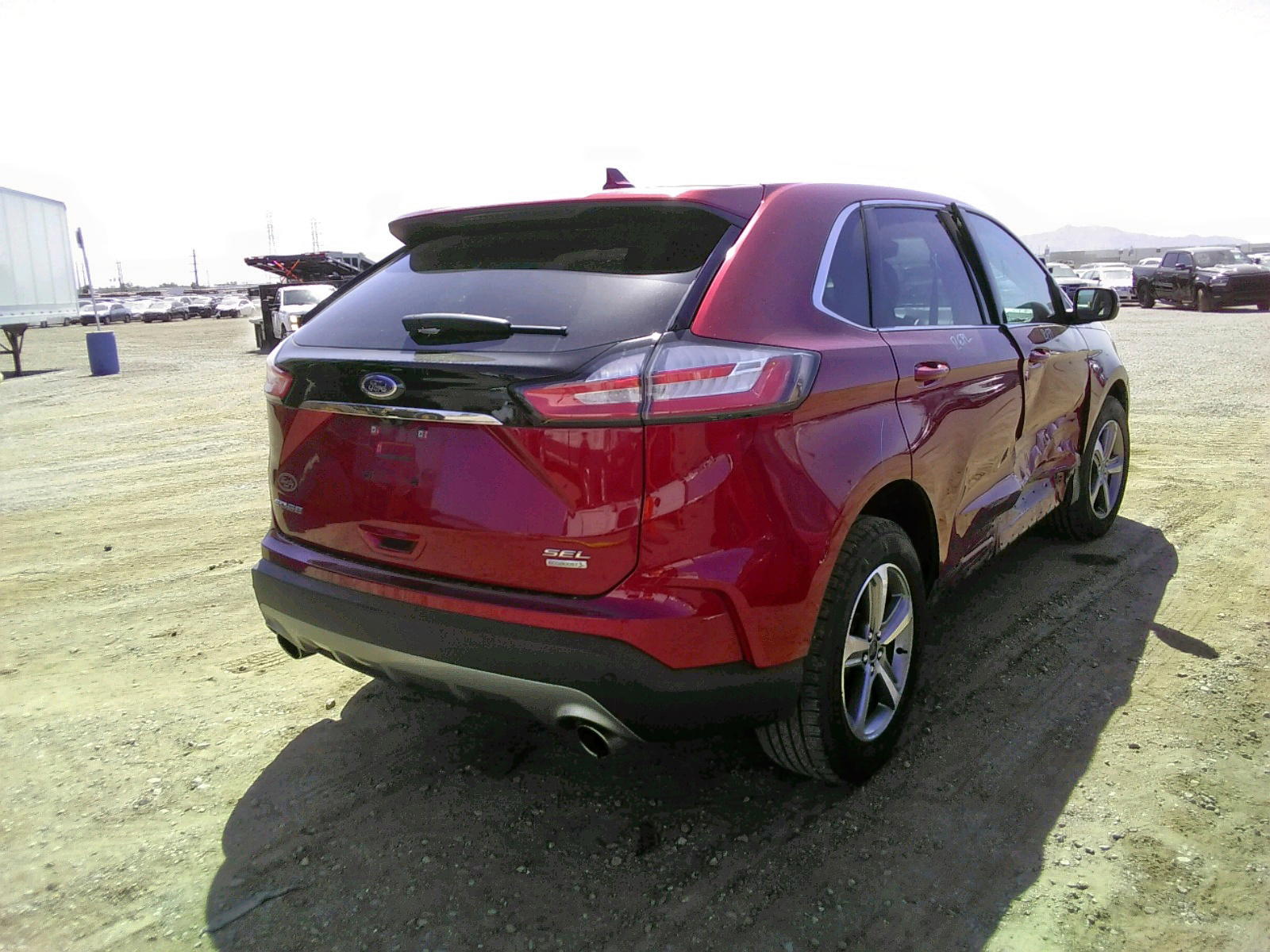 Photo 4 from auction – 2019 FORD EDGE SEL with VIN 2FMPK3J90KBB95991