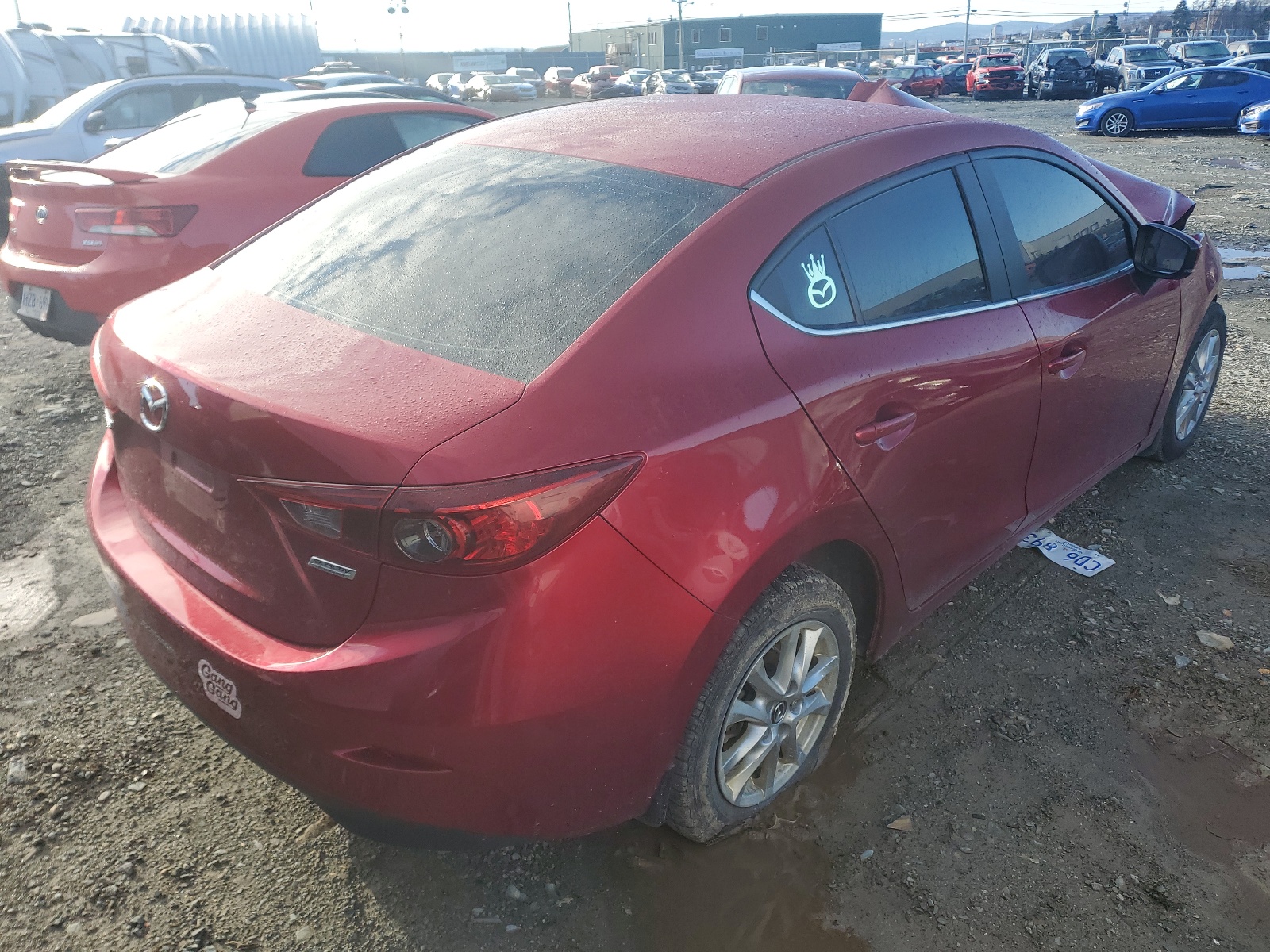 Photo 4 from auction – 2018 MAZDA 3 TOURING with VIN JM1BN1V74J1198163