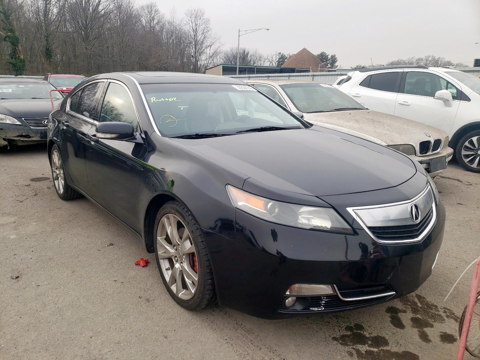ACURA TL 2012 with VIN 19UUA9F73CA005068 - Photo from auction