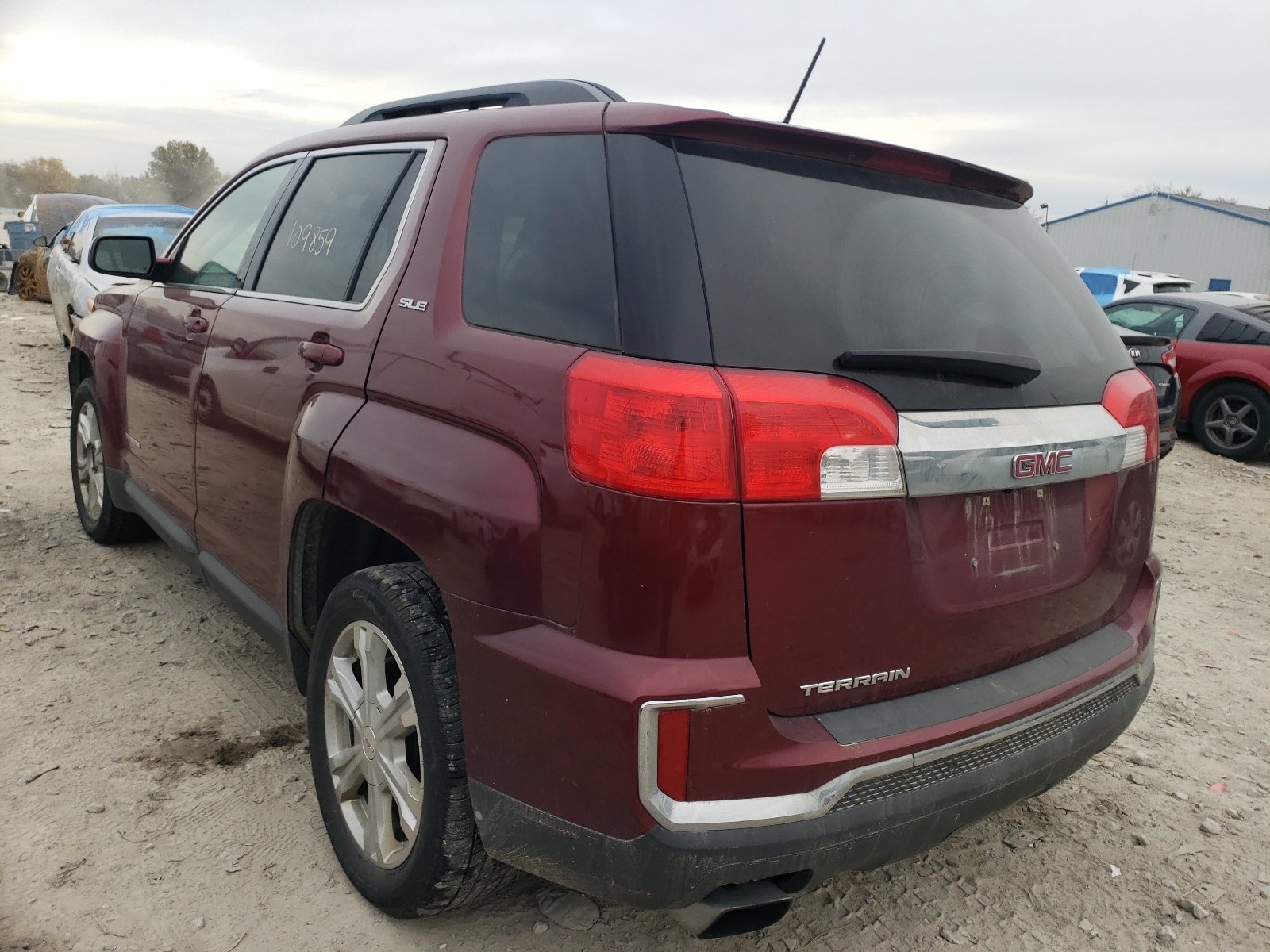 Photo 3 from auction – 2017 GMC TERRAIN SL with VIN 2GKALNEK6H6242155