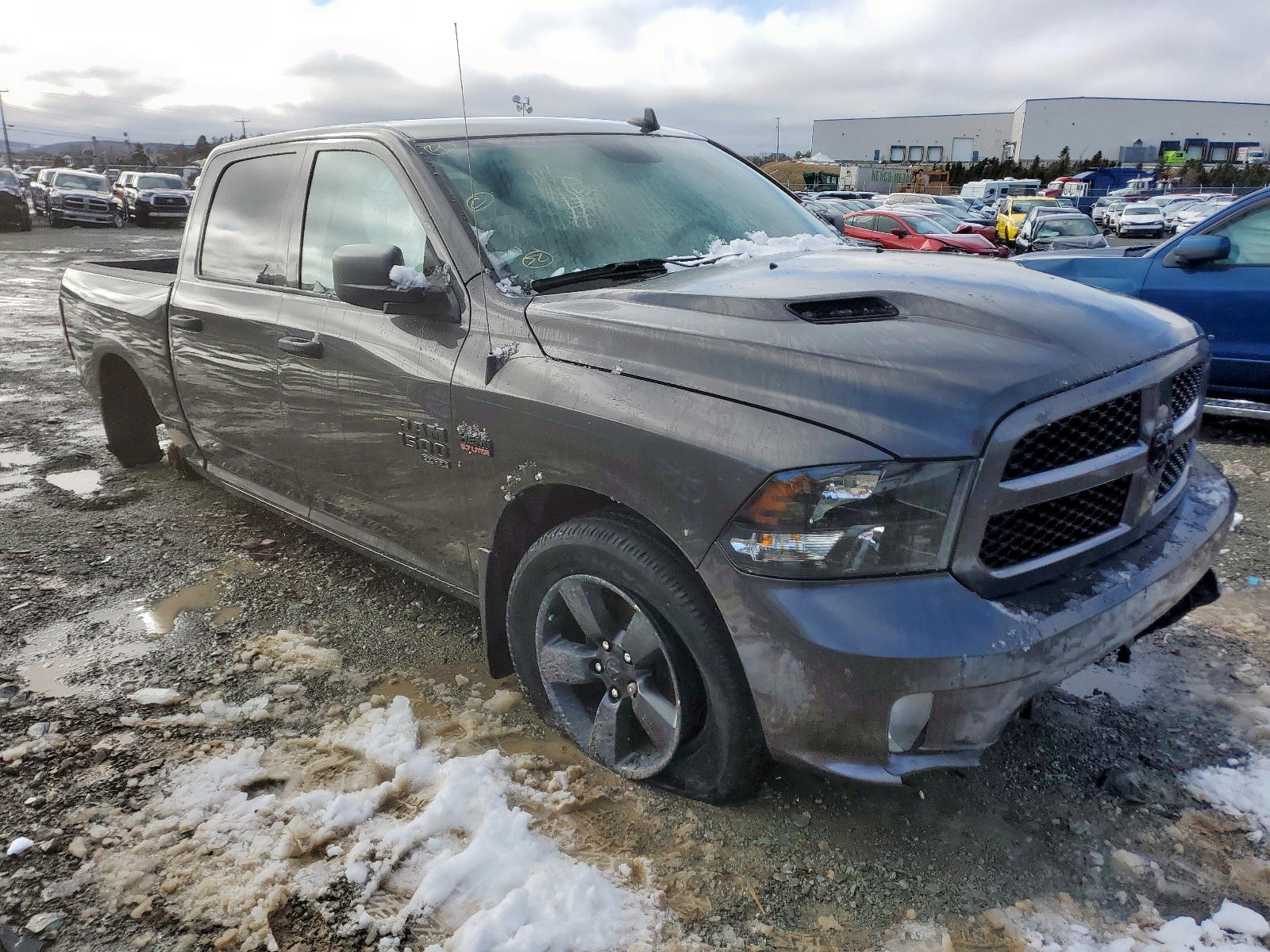 RAM 1500 CLASS 2019 with VIN 3C6RR7KT8KG643988 - Photo from auction