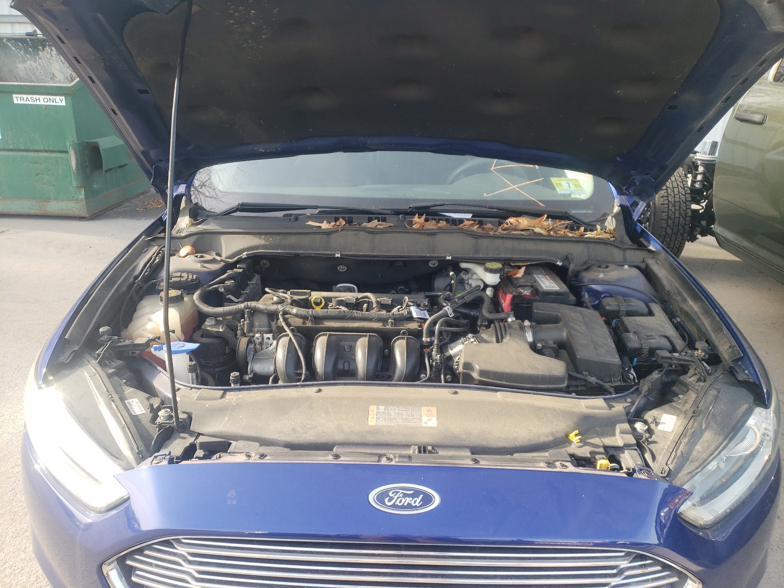 Photo 7 from auction – 2014 FORD FUSION SE with VIN 3FA6P0H70ER384589