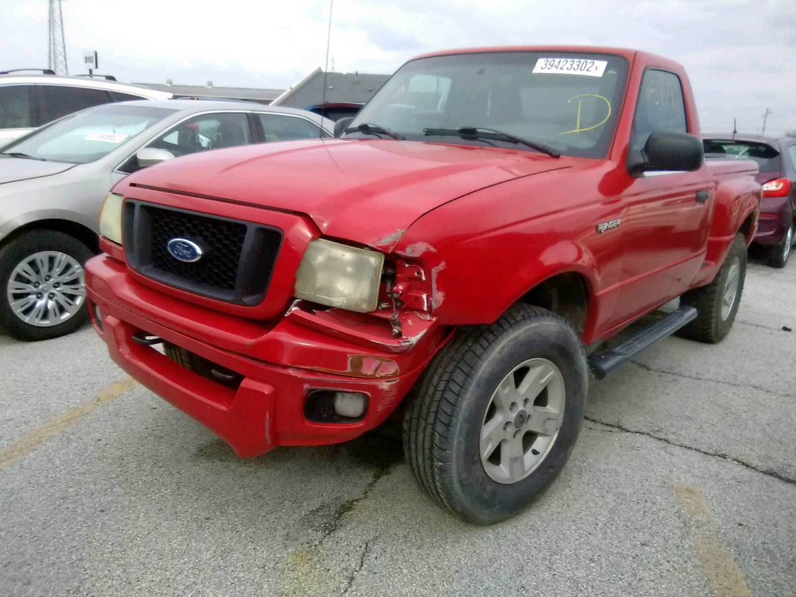 Photo 2 from auction – 2004 FORD RANGER with VIN 1FTYR11UX4PA38073